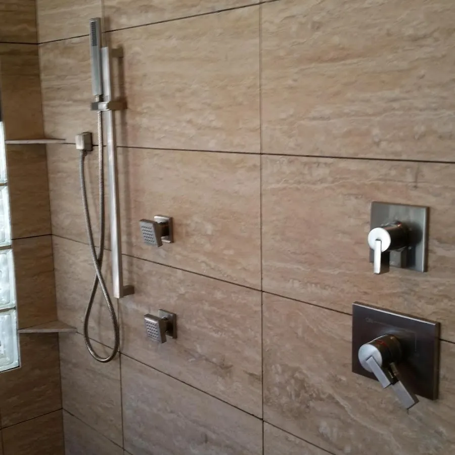 Shower fixture installation for Water Heater Replacement in Odessa